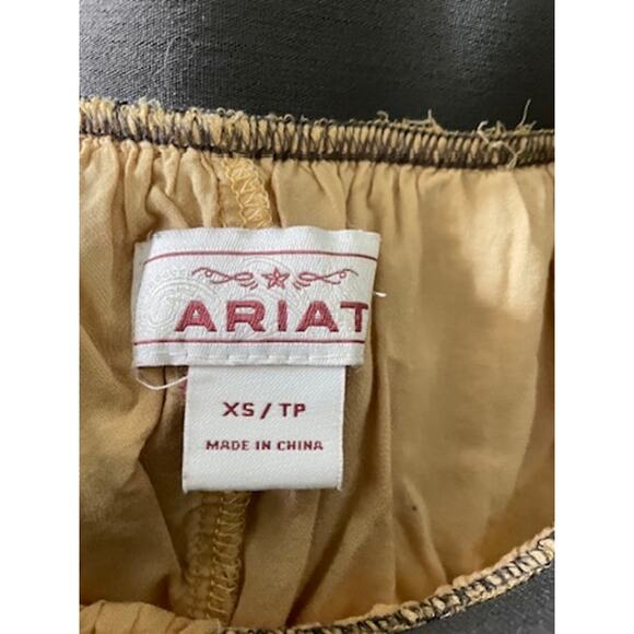 Ariat Golden Yellow Mustard Lace Skirt - Picture 5 of 10